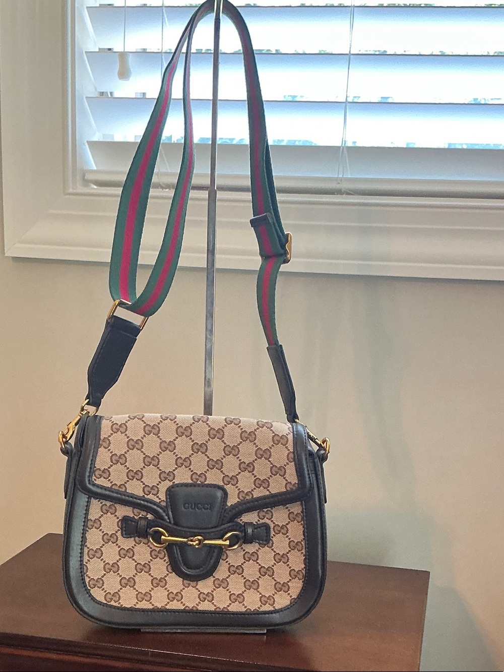 Monogram shoulder/crossbody bag